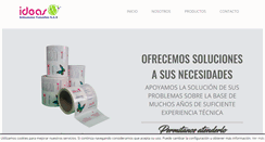 Desktop Screenshot of ideassoluciones.com